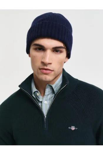 GANT Gerippter Troyer aus Baumwoll-Woll-Gemisch tartan green
