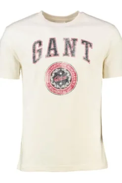 GANT GRAPHIC SS T-Shirt cream