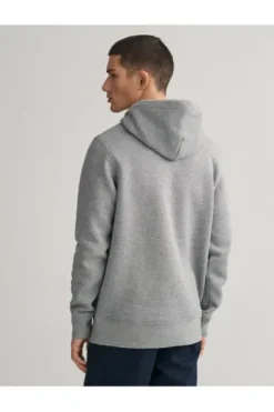 GANT Shield Hoodie grau