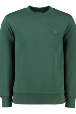 GANT Shield Rundhals Sweatshirt tartan green Regular Fit