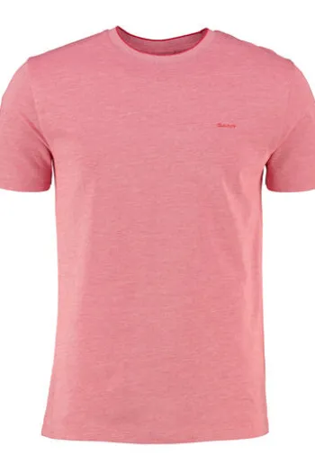 GANT Two-Toned Piquè T-Shirt rose red Regular Fit