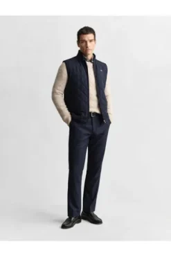GANT Windcheater Weste evening blue Regular Fit