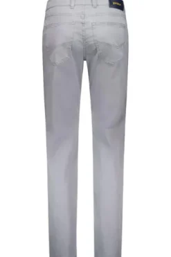 GARDEUR Baumwollhose Bill 3 hellgrau Modern Fit