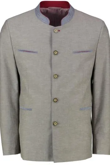 GEBR. WEIS Janker Rosenheim beige mit Leinen