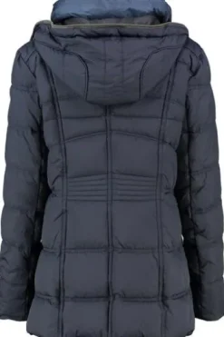 GIL BRET Steppjacke marine mit modischem Westeneinsatz