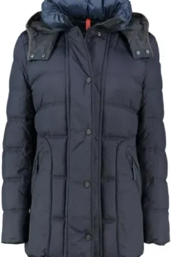 GIL BRET Steppjacke marine mit modischem Westeneinsatz