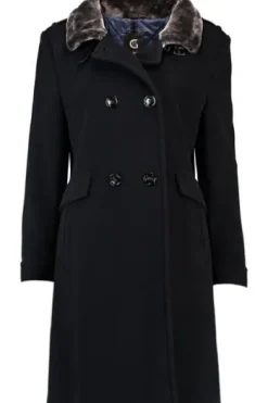 GIL BRET Wolljacke mit Webpezlz marine