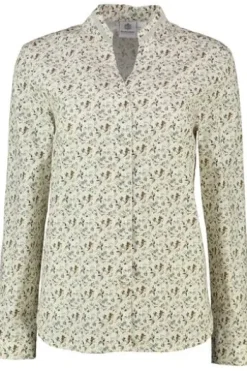 HAMMERSCHMID Bluse Gloria beige geblümt