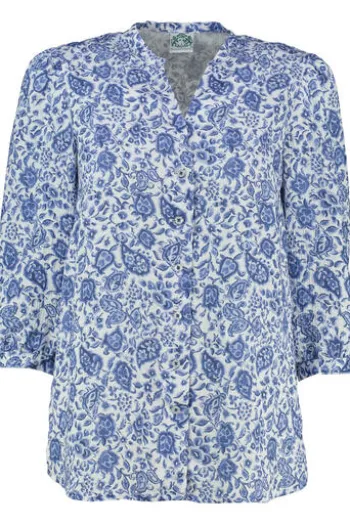 HAMMERSCHMID Bluse Olivia blau