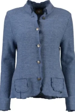 HAMMERSCHMID Walkjacke Baden blau in hochwertiger Natur-Qualität
