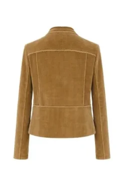 HANGOWEAR Cord Blazer hellbraun