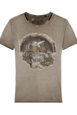 HANGOWEAR T-Shirt Feodor hellbraun