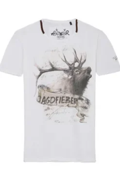HANGOWEAR T-Shirt Franklyn weiß Kurzarm