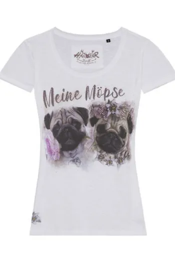 HANGOWEAR T-Shirt Geraldine weiss
