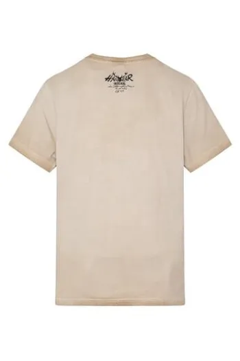 HANGOWEAR T-Shirt Marino beige einfarbig