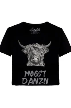 HANGOWEAR T-Shirt Qani Men schwarz Kurzarm