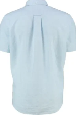 Hemd sky blue Regular Fit Kurzarm