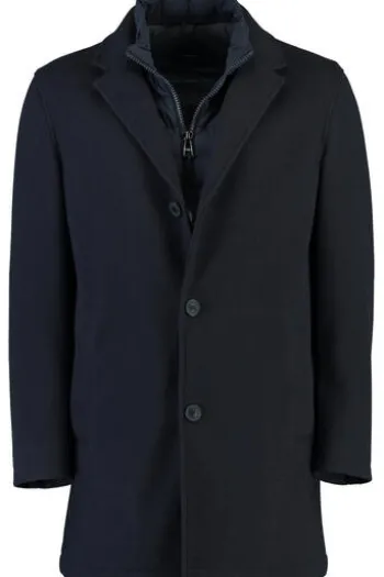 Herren Mantel: PIERRE CARDIN Kurzmantel marine