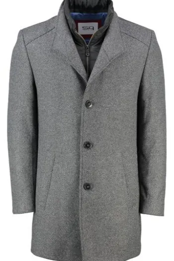 Herren Mantel: S4 JACKETS Kurzmantel Newton L grey