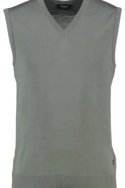 Herren-Pullunder MAERZ Pullunder foggy teal