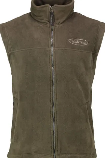 HUBERTUS Fleece-Weste oliv