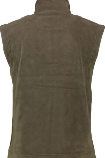 HUBERTUS Fleece-Weste oliv