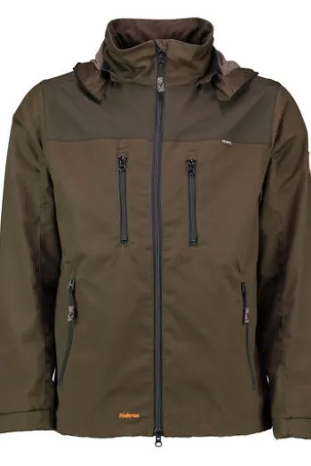 HUBERTUS Jagd-Jacke oliv wasserabweisend, geräuscharm