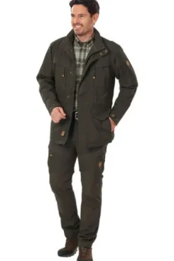 HUBERTUS Jagd-Jacke Tatra oliv geräuscharm & wasserdicht