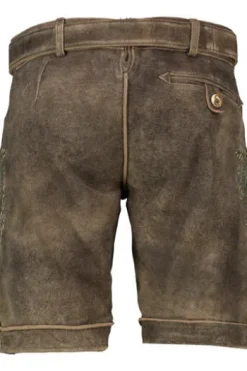 KRÜGER BUAM Lederhose braun Rob