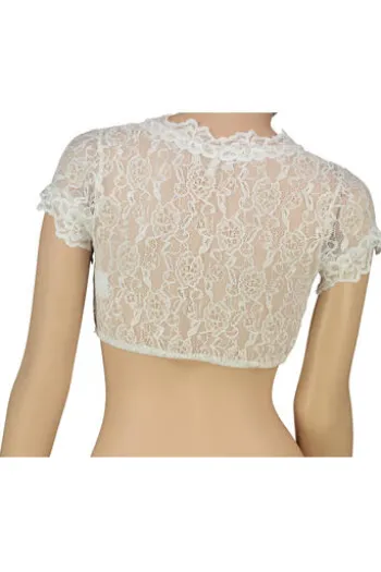 KRÜGER COLLECTION Dirndlbluse ecru Carina