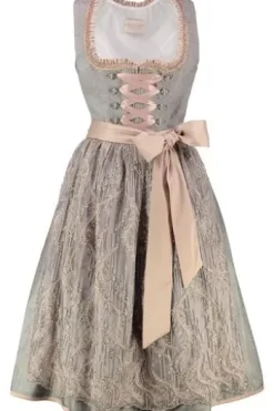 KRÜGER COLLECTION Dirndl grau Nebulia