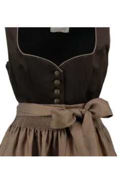KRÜGER COLLECTION Midi Dirndl taupe Dagi