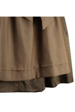 KRÜGER COLLECTION Midi Dirndl taupe Dagi