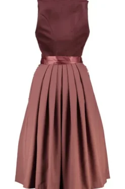 KRÜGER COLLECTION Mini Dirndl bordeaux Hemke (70 cm)