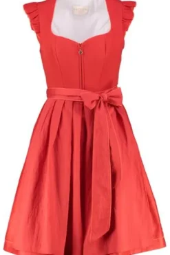KRÜGER COLLECTION Mini Dirndl rot (60 cm)