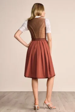 KRÜGER COLLECTION Mini Dirndl braun Tamika
