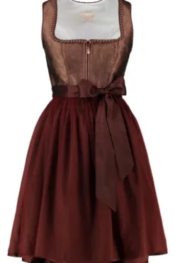KRÜGER COLLECTION Mini Dirndl braun Tamika