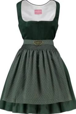 KRÜGER Dirndl grün Alisah 50 cm Mini-Dirndl