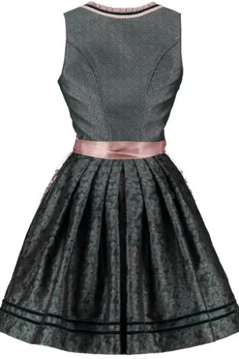 KRÜGER MADL Dirndl grün geblümt Ricarda