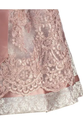 KRÜGER MADL Dirndl hellgrau Paisleymuster Taria