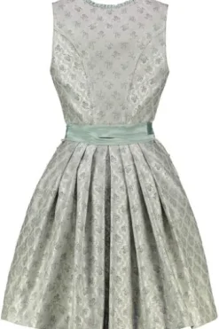 KRÜGER MADL Dirndl hellgrün Paisleymuster Breanna