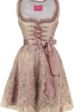 KRÜGER MADL Dirndl rosa Paisleymuster Joelle