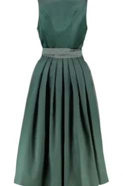 KRÜGER MADL Lang Dirndl dunkelgrün Alisha (80 cm)