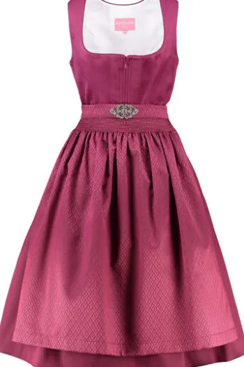 KRÜGER MADL Midi Dirndl beere Alisha (70cm)