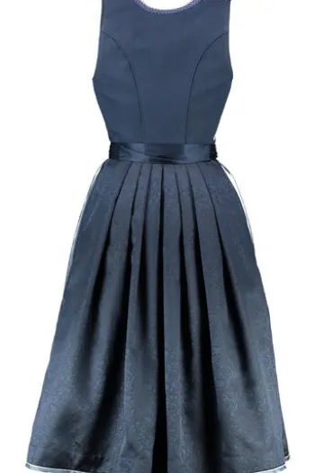 KRÜGER MADL Midi Dirndl blau Kaelora (70 cm)