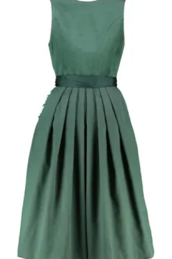 KRÜGER MADL Midi Dirndl dunkelgrün Lovira (70 cm)
