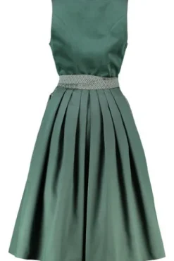 KRÜGER MADL Midi Dirndl dunkelgrün Alisha (70cm)