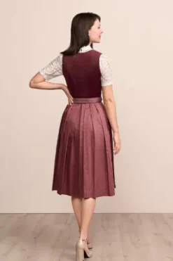 KRÜGER MADL Midi Dirndl rost Veralyn (70 cm)