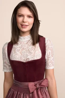 KRÜGER MADL Midi Dirndl rost Veralyn (70 cm)