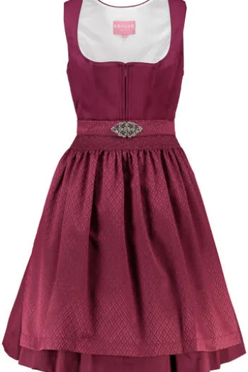 KRÜGER MADL MIni Dirndl beere Alisah 60er Rocklänge